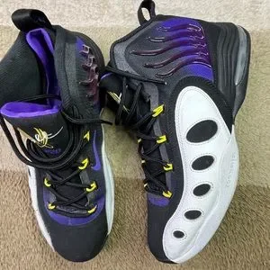 Nike | Shoes | 24 Nike Sonic Flight Gp Gary Payton Black  display picture 3